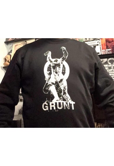 GRUNT "Man without heart" college shirt XL